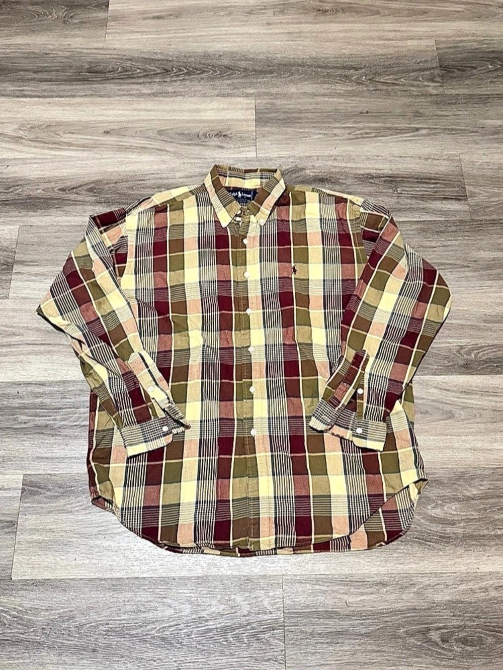 Polo Ralph Lauren Men's Plaid Button Down Shirt
